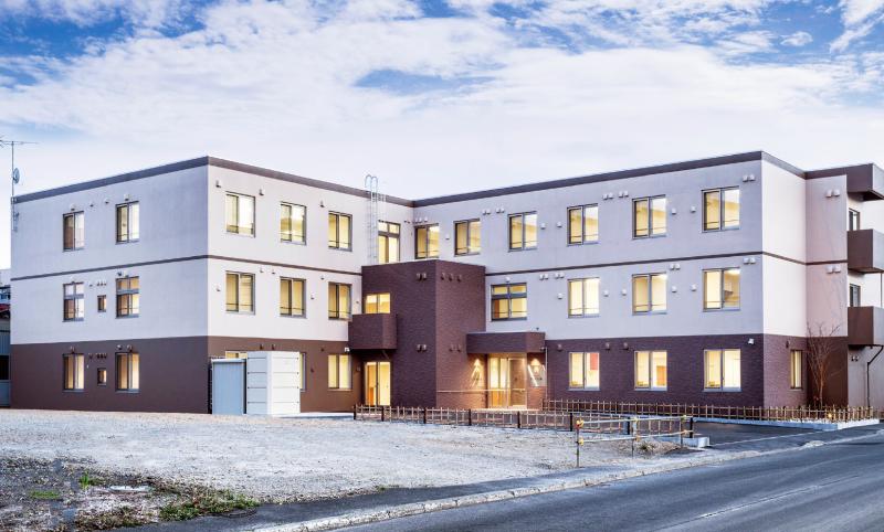 住宅型有料老人ホーム　かがやき八軒新館（グループホーム・デイサービス併設）